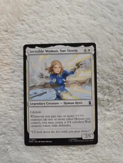 Invisible Woman, Sue Storm 17 Marvel Super Heroes Magic: The Gathering NM - Image 1