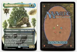 The Lion-Turtle (Borderless) 328 Avatar: TLA MTG Foil NM - Image 3