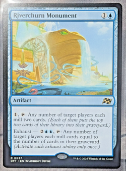 2025 MAGIC THE GATHERING AETHERDRIFT #0057 RIVERCHURN MONUMENT - Image 1