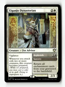 Eiganjo Dynastorian 13 Commander: Secrets of Strixhaven Rare NM - Image 2