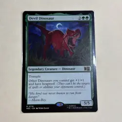 MTG Devil Dinosaur Commander: Marvel Super Heroes 719 NM Foil @ Regular Price! - Image 1