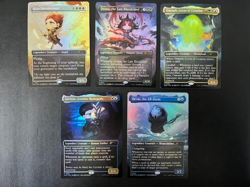 MTG- Li'L Legends Secret Lair - FOIL - Omnath, Locust of Creation - Image 1