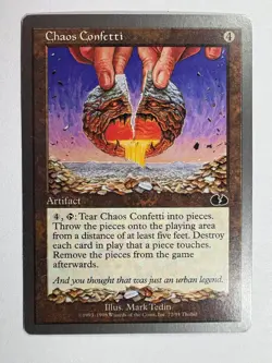 Chaos Confetti MTG Unglued NM - Image 1
