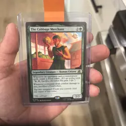 Wizards of the Coast MTG The Cabbage Merchant Rare Green #134 EN Regular - Image 1