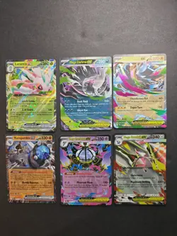 Pokemon TCG Pitch Black ex 6 Cards - Image 1