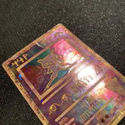 Ancient Mew Holo Promo Movie Pokemon Damaged creases - Image 4
