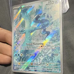 Pokemon Articuno SV09 Journey Together 161/159 Illustration Rare Full Art Holo - Image 1