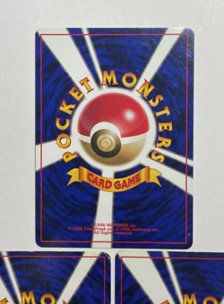 Japanese Pokemon Card Slowpoke No.079 Set 3 Cards Neo Genesis Team Rocket Fossil - Image 4