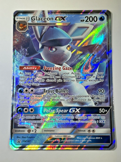 Pokemon Glaceon GX SM147 BLACK STAR PROMO - Image 1