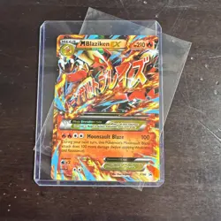 Pokemon TCG M Blaziken EX XY Promo XY86 LP - Image 1