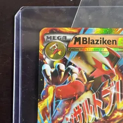 Pokemon TCG M Blaziken EX XY Promo XY86 LP - Image 2
