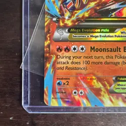 Pokemon TCG M Blaziken EX XY Promo XY86 LP - Image 5