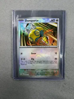 Pokemon Card Dunsparce 079/131 Masterball Reverse Holo Prismatic Evolutions MINT - Image 1