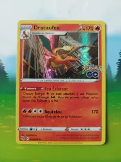 Carte Pokemon Dracaufeu Holo 010/078 Pokemon GO EB10.5 FR NEUF - Image 1