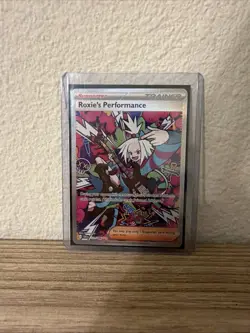 Roxie's Performance 121/086 Special Illustration Rare (SIR) Pokemon Chaos Rising - Image 1