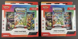 Pokemon First Partner - Series 2 Illustration Collection Lot Of 2 - Image 1