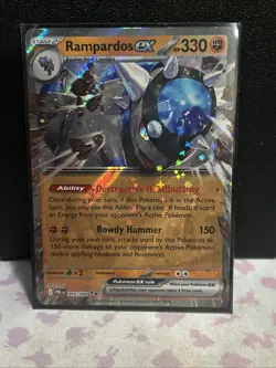 Rampardos EX 045/084 - Double Rare Holo - Pitch Black EN - NM - Pokemon TCG - Image 1