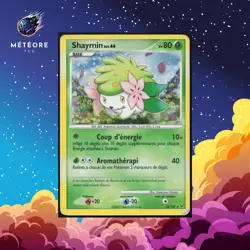 Carte Pokemon Shaymin Holo 38/127 Platine Francais - Image 1