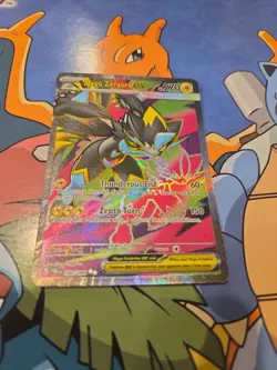 Pokemon Mega Zeraora Ex 098/084 Full Art Rare - Pitch Black IN HAND - Image 1