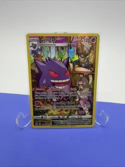 Pokemon Gengar 120 HP Ultra Rare Full Art Holo Swsh11 Lost Origin TG06/TG30 2022 - Image 1