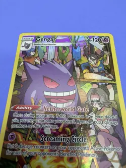 Pokemon Gengar 120 HP Ultra Rare Full Art Holo Swsh11 Lost Origin TG06/TG30 2022 - Image 5