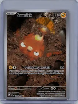 Pokemon TCG Surging Sparks Stunfisk Holo - Image 1