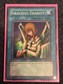 Yu-Gi-Oh! - Graceful Charity - SDP-040 - Super Rare - Unlimited - LP - Image 1