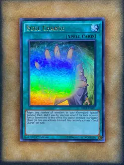 Yugioh Soul Charge DRL3-EN051 Ultra Rare 1st Ed MP - Image 1