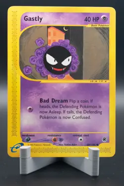 Gastly 109/165 Pokemon Expedition Base Set Common (Moderately Played) - Image 1
