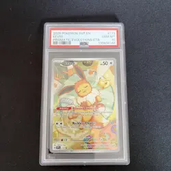 Eevee Illustration Promo PSA 10 Pokemon Prismatic Evolutions SV173 - Image 1