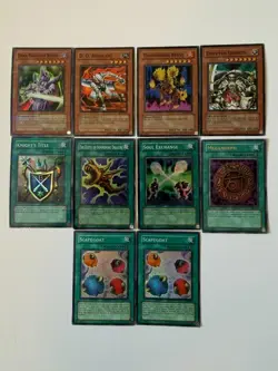 Yu‑Gi‑Oh! Card Lot – 250+ Cards – Well‑Used – Includes Dark Magician / Red‑Eyes - Image 2