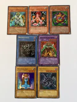 Yu‑Gi‑Oh! Card Lot – 250+ Cards – Well‑Used – Includes Dark Magician / Red‑Eyes - Image 3
