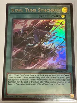 YuGiOh TCG Kewl Tune Synchro PHRE-EN039 Ultra Rare 1st Edition! NM/M! - Image 3