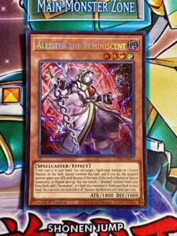Yugioh Aleister the Reminiscent CORI-EN015 1st Edition Secret Rare NM - Image 1