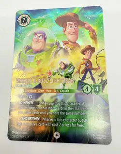 Lorcana -Woody & Buzz Lightyear- Best Buddies 228(Enchanted) Attack of the vine! - Image 1