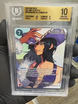 2026 One Piece OP14-064 Ms. All Sunday SP BGS 10 Pristine Beckett Gold Label - Image 1