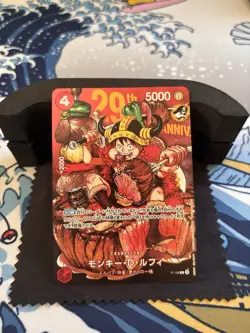 Shonen Jump Monkey D. Luffy p-159 Japanese One Piece 29th Anniversary US SELLER - Image 1