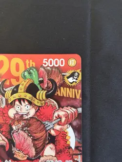 Shonen Jump Monkey D. Luffy p-159 Japanese One Piece 29th Anniversary US SELLER - Image 4