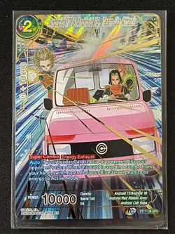 Dragon Ball Super Android 17 & 18 Team-Up Attack SPR Foil Card BT17-13 - Image 1