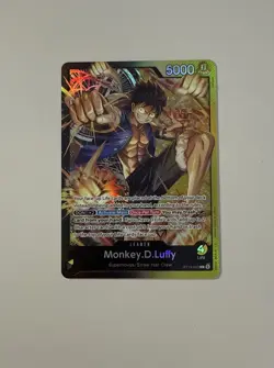 Monkey D. Luffy Ultra Deck: The Three Brothers ST13-003 Leader Foil English - Image 1