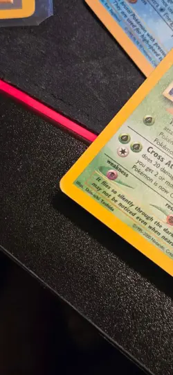 Pokemon Card Neo Revelation Crobat 4/64 Unlimited Holo Rare Double Holo Error - Image 3