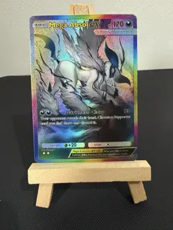 Mega Absol Ex Pokemon Pocket Card TCG DISPLAY ART CARD - Image 1