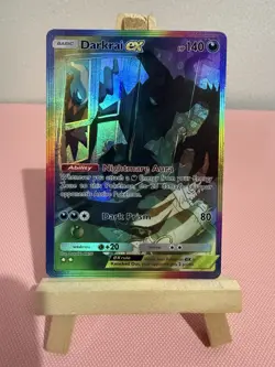 Darkrai Ex Pokemon Pocket Card TCG DISPLAY art Card - Image 1