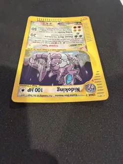 Nidoking - 150/147 - Pokemon Aquapolis Holo Crystal Card MP - Image 4
