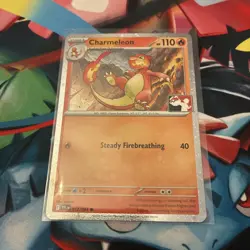 Charmeleon Pokemon Prize Pack Series 9 Promo Pokemon Card NM/LP 012/094 PFL - Image 1