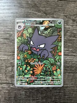 Haunter MEP 027 Mega Evolutions Gengar Battle Deck Black Star Promo Card IR - Image 1
