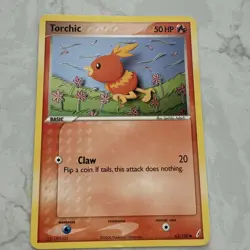 Pokemon TCG Cards Torchic 65/100 Crystal Guardians - Image 1