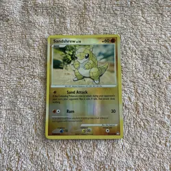 Sandshrew 96/123 Reverse Holo LP Vintage Pokemon Card- Mysterious Treasures 2z - Image 1
