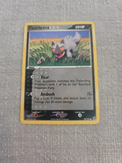 Pokemon EX Delta Species 79/113 Poochyena Card - Image 1