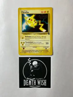 Pikachu 4 Promo Pokemon Card - Image 1